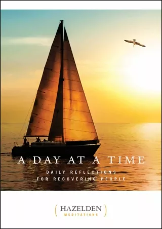 Read Ebook Pdf A Day at a Time: Daily Reflections for Recovering People (Hazelden Meditations)