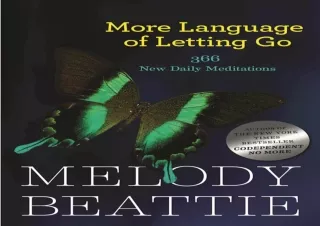 EPUB DOWNLOAD More Language of Letting Go: 366 New Daily Meditations (Hazelden M