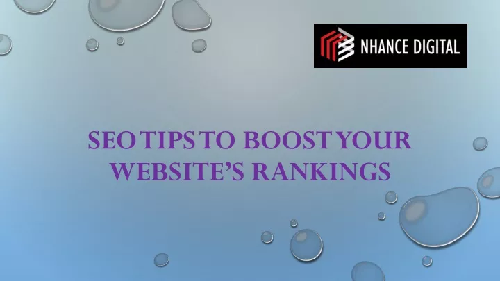 seo tips to boost your website s rankings
