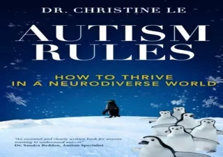 DOWNLOAD PDF Autism Rules: How to Thrive in a Neurodiverse World