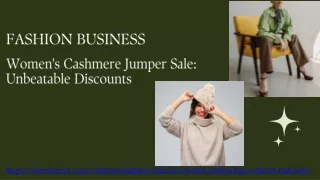 Cashmere Sweater Sale for Women: Grab Your Favorites