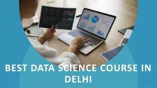 Data science course in Delhi