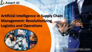 Artificial Intelligence in Supply Chain Management