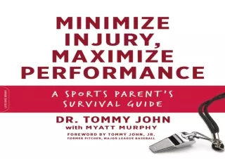 EPUB DOWNLOAD Minimize Injury, Maximize Performance