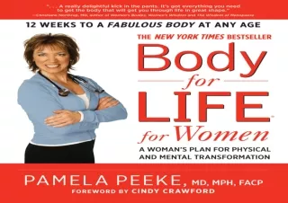 EPUB DOWNLOAD Body-for-LIFE for Women: A Woman's Plan for Physical and Mental Tr