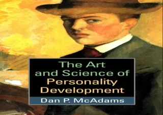 PDF DOWNLOAD The Art and Science of Personality Development