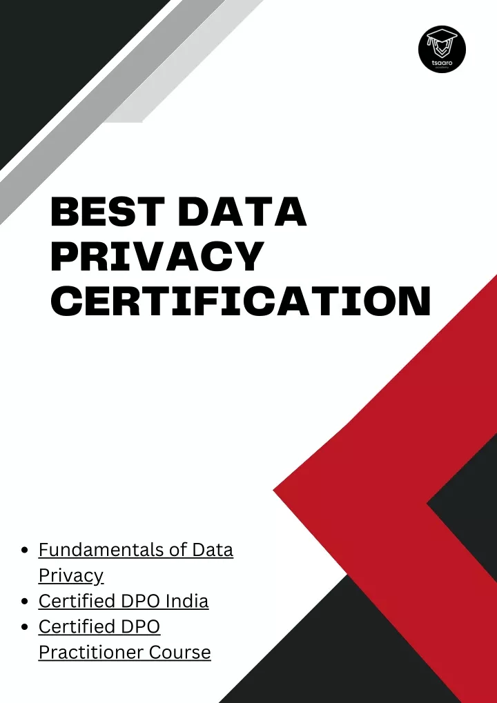 PPT Best Data Privacy certification PowerPoint Presentation free