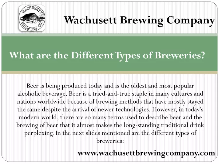 wachusett brewing company