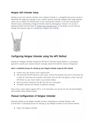 Netgear WiFi Extender Setup (8)