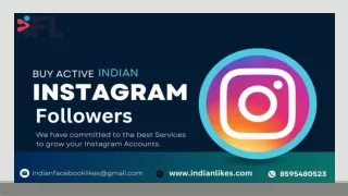 Buy Active Indian Instagram Followers - IndianLikes