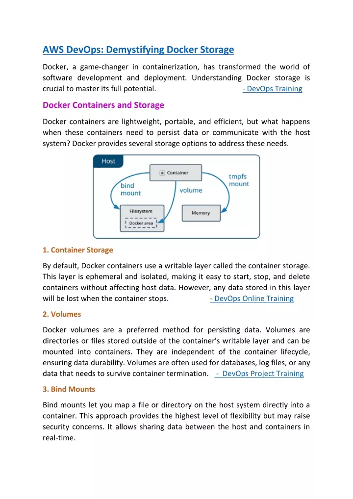 aws devops demystifying docker storage