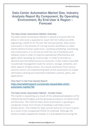 Data Center Automation Market