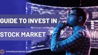 Guide to invest in Stock Market