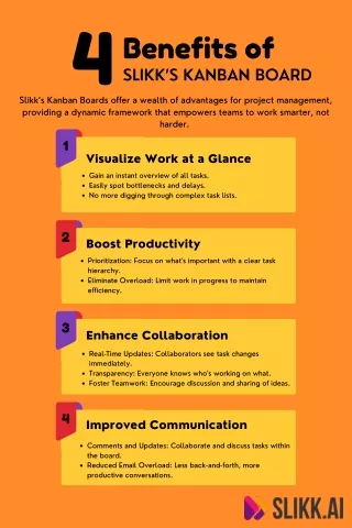Benefits of Slikk’s Kanban Board Software