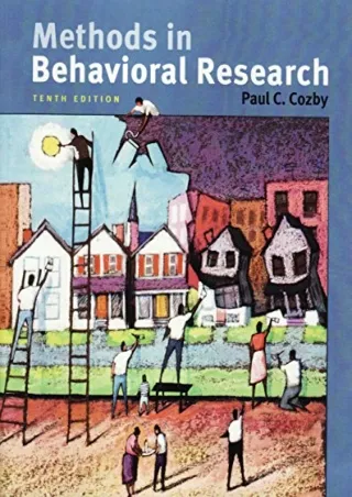 READ [PDF] Methods in Behavioral Research