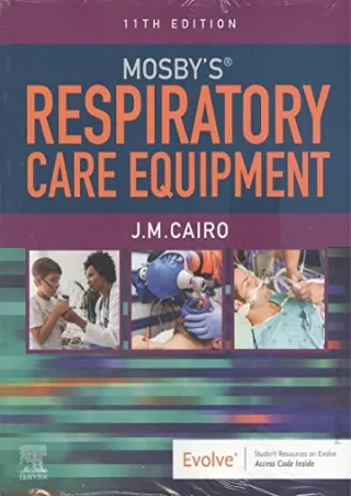 Download Book [PDF] Mosby's Respiratory Care Equipment