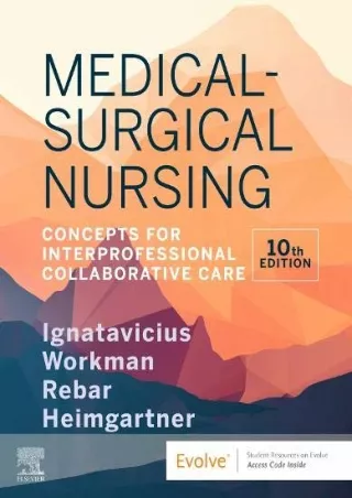 DOWNLOAD/PDF Medical-Surgical Nursing: Concepts for Interprofessional Collaborative Care