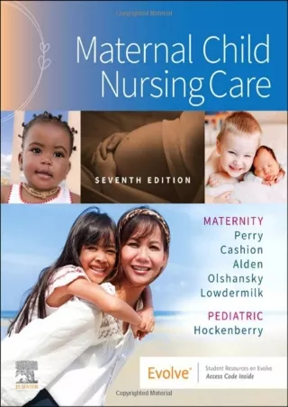 [PDF] DOWNLOAD Maternal Child Nursing Care