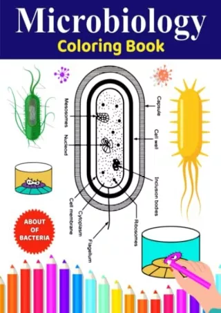 $PDF$/READ/DOWNLOAD Microbiology coloring book: College level workbook for medical school student