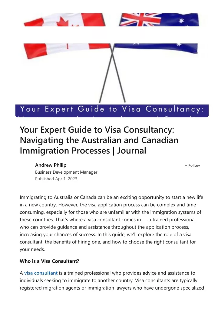 your expert guide to visa consultancy navigating