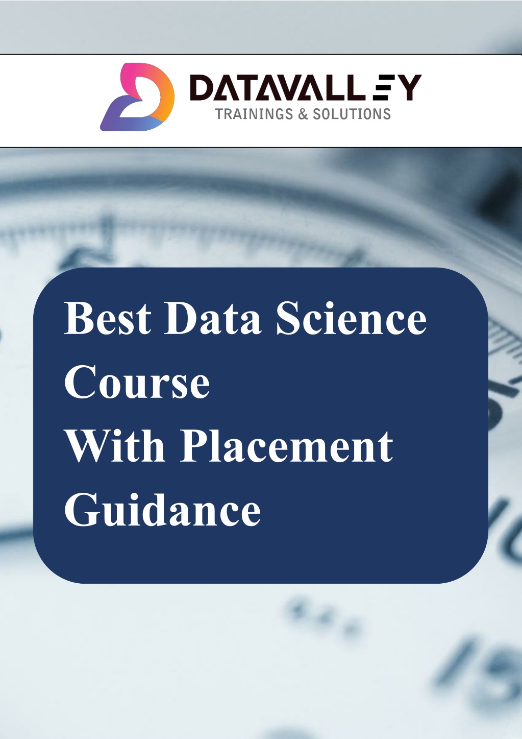 Ppt best data science course with placement guidance powerpoint