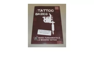 Ebook download Basic Fundamentals of Modern Tattoo unlimited