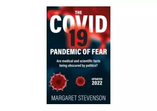 Kindle online PDF The COVID 19 Pandemic of Fear full