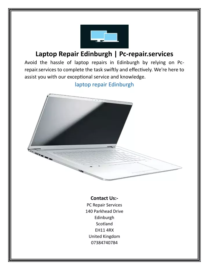 laptop repair edinburgh pc repair services avoid