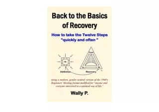 Download Back to the Basics of Recovery unlimited
