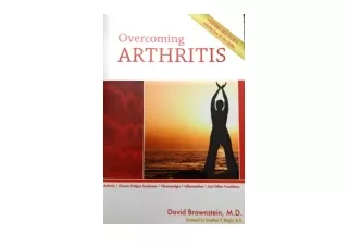 Kindle online PDF Overcoming Arthritis unlimited