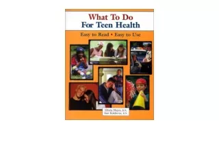 Download What To Do For Teen Health What to Do for Health Series for android