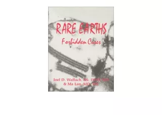 PDF read online Rare Earths Forbidden Cures free acces