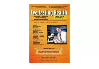 Ebook download Everlasting Health – Humanitys Guide to Understanding Health and