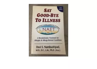 Download Say Good Bye to Illness for ipad