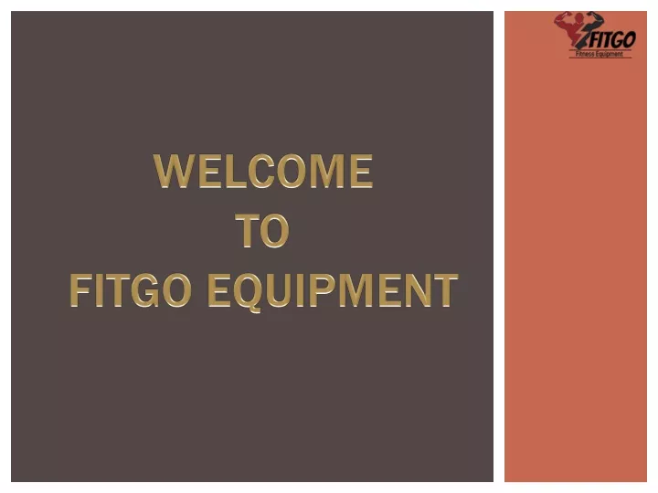 welcome to fitgo equipment