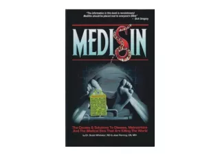 Kindle online PDF Medisin The Causes  and  Solutions to Disease Malnutrition And