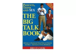 Download Parents Teens and Sex The Big Talk Book  10 Steps to Empower Your Teen