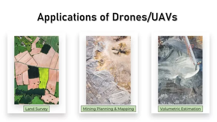 applications of drones uavs