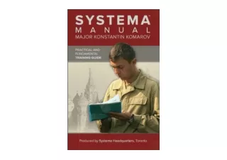 Download Systema Manual by Major Komarov Practical and Fundamental Training Guid