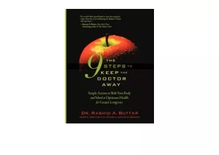 Ebook download The 9 Steps to Keep the Doctor Away Simple Actions to Shift Your