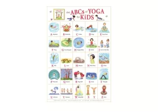 Kindle online PDF The ABCs of Yoga for Kids Poster full