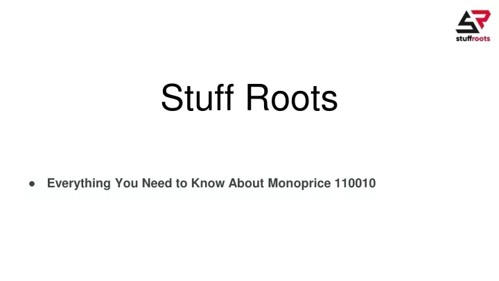 stuff roots