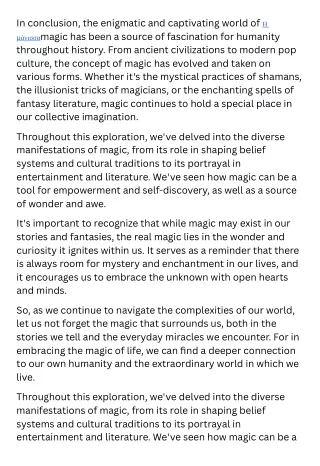 Η μάγισσα the enigmatic and captivating world of mag. Fr, the concept of magic