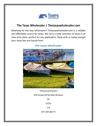 the tarps wholesaler thetarpswholesaler com