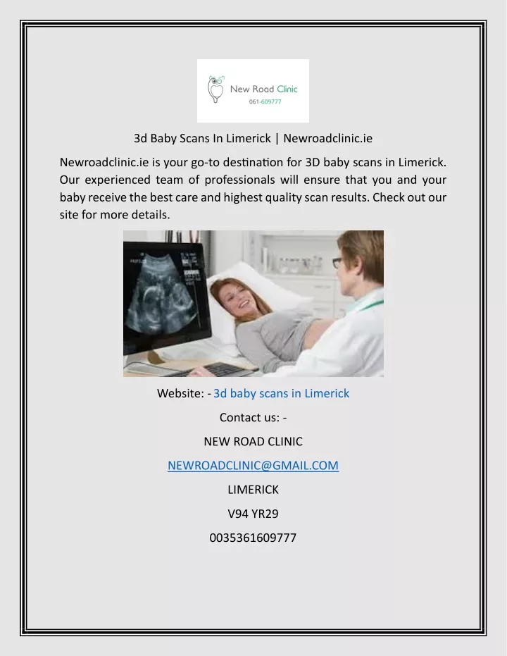 ppt-3d-baby-scans-in-limerick-newroadclinic-ie-powerpoint