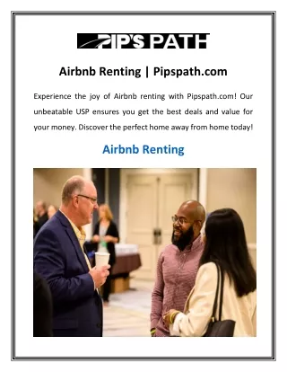 Airbnb Renting | Pipspath.com