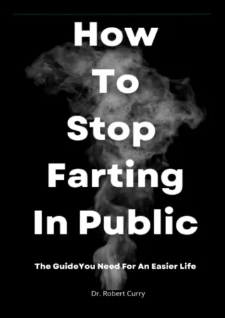[PDF READ ONLINE] HOW TO STOP FARTING IN PUBLIC [Poop Prank Gag Book] Poop Ducki