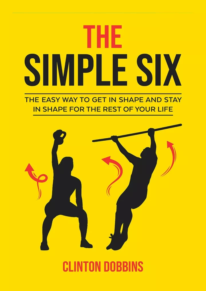 the simple six the easy way to get in shape