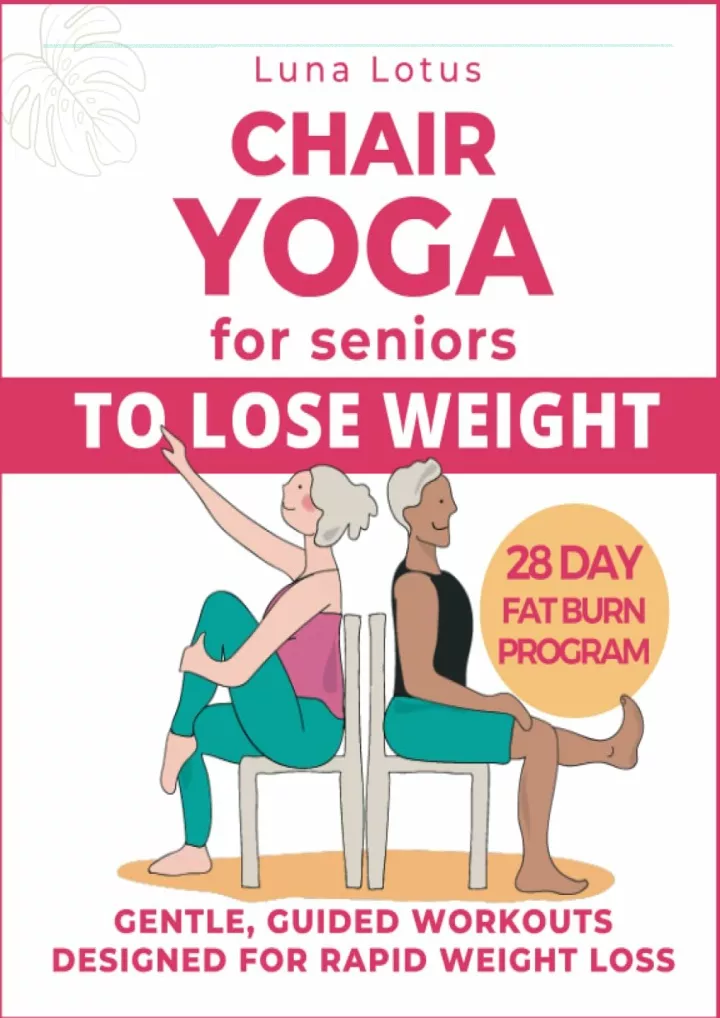 chair yoga for seniors to lose weight