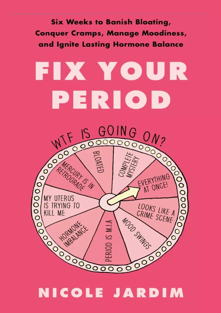 fix your period six weeks to banish bloating